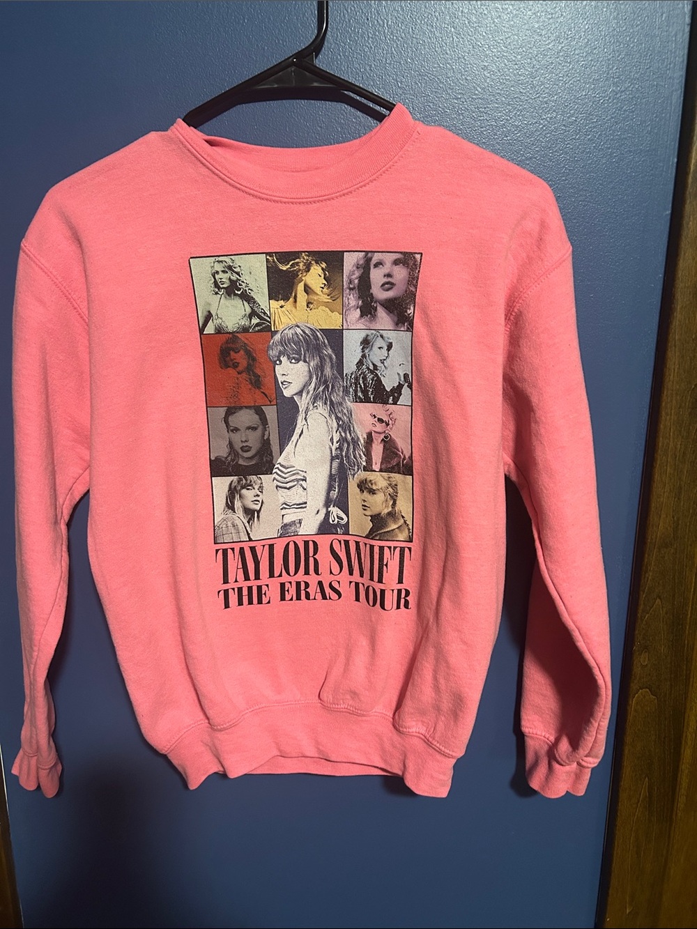 Taylor Swift Pink 'The Eras Tour' Kids Sweatshirt